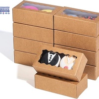 Boîte cadeau en carton ondulé pour bijoux, finition mate, gaufrage, étui de transport en éponge, emballage d'accessoires de bijouterie, présentoir de comptoir