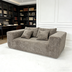 Sofá de Esponja de Alta Densidad Comprimida, Alta Resiliencia, Cómodo para Estar Sentado Durante Mucho Tiempo - Product Image 2