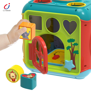 Chengji Multifunctional Activity Cube Toy Sensory Cognitive Enlightenment Light Music Educational Learning Toy Kid <strong>Busy</strong> <strong>Box</strong> - Product Image 4