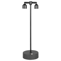 Lampe de comptoir LED rechargeable avec commande tactile, éclairage d'ambiance multicolore, garantie 1 an pour les cafés