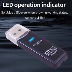 <span class=keywords><strong>Lector</strong></span> Multifunción USB 3.0 de Alta Velocidad TISHRIC para Tarjetas de Memoria SD, Tarjetas TF y Teléfonos Móviles, Conexión y Uso Inmediato - Product Image 3