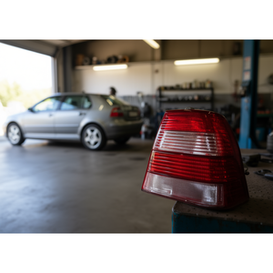 Luz Trasera Calaveras para Volkswagen Jetta 99-03 A4, Lado Derecho, ROJO, Halógena, Repuesto, 12V, Nuevo Sistema de Iluminación Automotriz - Product Image 2