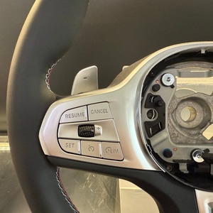 Retrofit Silver Sports Steering Wheel for BMW G30 G20 G05 G06 G11 G12 M4 M5 M8 X3 X5 X6 F40 F44 F95 F96 F97 - Product Image 5