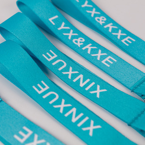 Bán Buôn Tùy Chỉnh Nhiệt Thăng Hoa Hai Mặt In Ấn Ngắn Keychain Đầy Màu Sắc Ngắn Dây Buộc Với Sliver Móc - Product Image 6