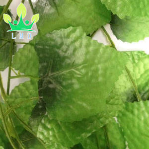 12 pièces de 2,4 m, nouvelles feuilles artificielles de lierre, plantes grimpantes, fausse <span class=keywords><strong>feuillage</strong></span>, arbustes verts en plastique, respectueux de l'environnement, toucher naturel - Product Image 6