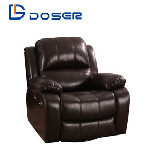 Vente en gros de canapés bercants relaxants inclinables pour cinéma maison avec bouton électrique monoplace de petite taille pour chambres à coucher - Product Image 1