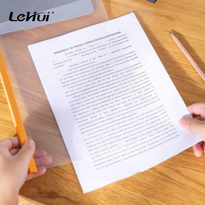 OEM Văn Phòng Văn Phòng Phẩm Tài Liệu Giá Để Hồ Sơ A4 <span class=keywords><strong>Pp</strong></span> Nhựa Trong Báo Cáo Bìa - Product Image 3