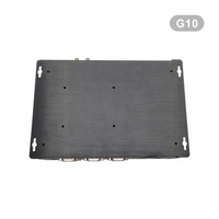 CPU sin ventilador de aleación de aluminio I3 I5 I7 placa base industrial PC con Rs232 USB Wlan VGA HD Wifi