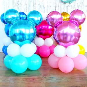 Palloncini Colorati a Tema Topolino e Minnie da 24 Pollici per Feste di Compleanno, Decorazioni per Feste a Tema, Palloncini in Foil - Product Image 4