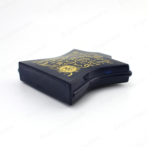 Lussuoso Flacone <span class=keywords><strong>di</strong></span> Profumo in <span class=keywords><strong>Vetro</strong></span> Nero a Forma <span class=keywords><strong>di</strong></span> Stella con Stampa Personalizzata del Logo, Contenitore in <span class=keywords><strong>Vetro</strong></span> per Profumo con Pompa <span class=keywords><strong>e</strong></span> Tappo - Product Image 5