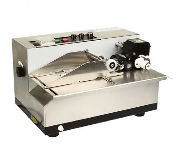 Batch-Code-Druckmaschine für Prägung und feste Tinte Etiketten papier druckmaschine