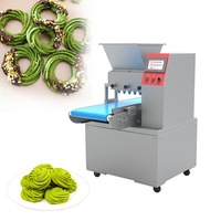 Machine automatique de fabrication de petits biscuits/cookies en acier inoxydable 304, nouvelle, avec déposeur de beurre multipoint