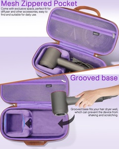Etui de voyage rigide personnalisé en EVA pour <span class=keywords><strong>Dyson</strong></span> Styler-pochette de rangement antichoc pour tous les accessoires, baril et sèche-linge - Product Image 4