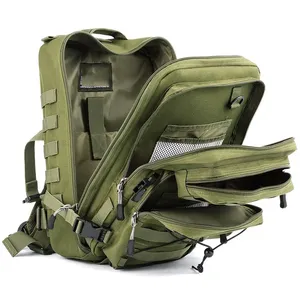 BSCI工厂定制设计男女通用狩猎背包旅行摩尔系统战术枪背包
