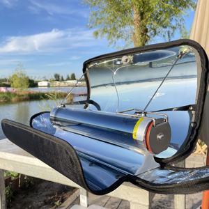 Parrilla Solar Integrada para Exteriores, Cocina Solar Portátil Parabólica, Estufa de Camping sin Combustible, Herramientas para Asar a la Parrilla - Product Image 2