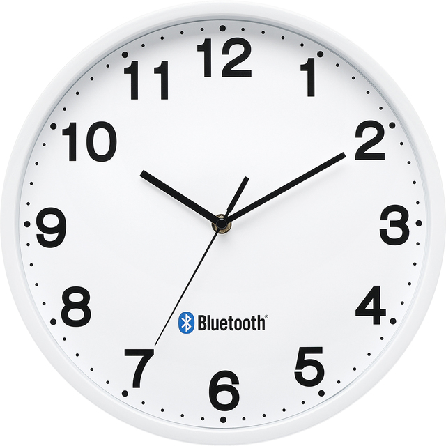 Different Size Round Digital Wall Clock Wifi Design Quartz Movement Wood Plastic Glass Custom Wall ClockWith  Function