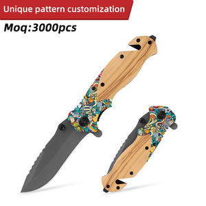 سكين جيب للدفاع عن النفس للتخييم في الهواء الطلق X50 بالجملة في المخزون سكين جيب للبقاء على قيد الحياة في الهواء الطلق - Product Image 4