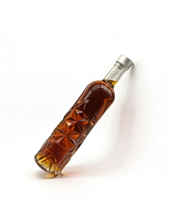 Premium Quality Durable Diamond-Cut Crystal 700ml 750ml Liquor Bottles for Whiskey Brandy <strong>Cognac</strong> XO <strong>Rum</strong> - Product Image 2