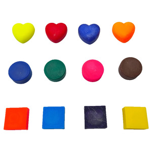 Vente en gros de fournitures pour bougies parfumées DIY de haute qualité, 34 couleurs, blocs de colorants pour bougies en forme de cœur et de fleurs - Product Image 3
