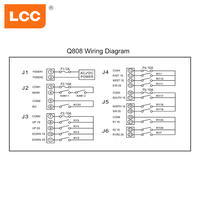 Q808 LCC 2 émetteurs et 1 récepteur télécommandes industrielles pour pompe à eau