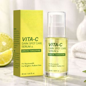 High Quality Wholesale Private Label 30ML Glowin <strong>Green</strong> <strong>Tangerine</strong> 5% Niacinamide <strong>Vita</strong> <strong>C</strong> Skin Care <strong>Serum</strong> <strong>Dark</strong> <strong>Spot</strong> Care Treatment - Product Image 1