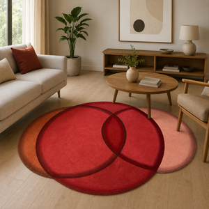 Durable Modern Eco-friendly PVC Backed Wool Area <b>Rug</b> Custom 3D Logo Printed Washable <b>Non</b> <b>Slip</b> Hotel Carpet Embroidered - Product Image 5
