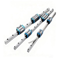 Kit de blocs de guidage linéaire LGS robustes pour pièces CNC, guide de mouvement linéaire pour machine de fraisage