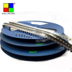 Tuerca de PCB SMT Nnt SMD de latón Tuerca estañada conductora de <span class=keywords><strong>con</strong></span> separador de latón empaquetado en carrete para bloques de terminales de montaje en PCB - Product Image 1