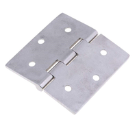 Charnière de porte polie en acier inoxydable 316 FOYO, pièces de rechange pour portes de cabine de bateaux et yachts, vente directe usine