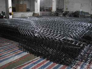 Carrito de Compras Estilo Japonés, Carrito de Compras con Recubrimiento de Resina, Carritos de Compras Metálicos con Recubrimiento por Inmersión - Product Image 6