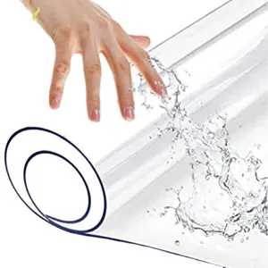 Tiptop 2mm transparent flexibel Kristall klare Kunststoff rollen starr Clear Pvc Sheet