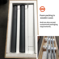 Tuyau en carbure de silicium personnalisé, polissage de surface, résistance aux hautes températures, 87 % de SiC, soudage, découpe, céramique