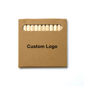 6&12 Colors Mini Colored Pencil Set with Paper Case UV Printing for Gifts for <b>Drawing</b>/Doodling - Product Image 2