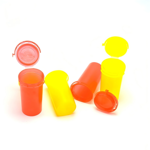 Wholesale ASTM Pop Tops Plastic <b>Containers</b> 19 dram 3oz Flower <b>Pills</b> Pre Packing Rolls - Product Image 3