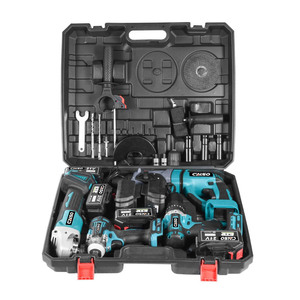Heißer Verkauf: Tragbares 21V Bürstenloses Akku-Werkzeug-Kombiset mit Bohrer-Sets - Product Image 2
