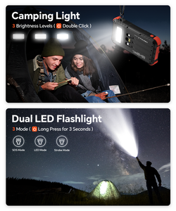 Banque d'énergie <span class=keywords><strong>solaire</strong></span> Portable 20000mAh avec lampe de poche Led Type C sortie 5V universel DC étanche <span class=keywords><strong>chargeur</strong></span> de Camping en plein air LOGO OEM - Product Image 6