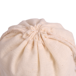9*12CM <b>Dust</b> Cover <b>Bag</b> White Small Drawstring Pouch Jewelry Cosmetic Leaf Tea Coffee Beans Box Cotton <b>Bag</b> With Tying - Product Image 6