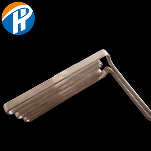 Tubo de Calefacción Eléctrico Cuadrado Plano, Elemento Calefactor Tubular para Freidoras, para Restaurantes de Comida Rápida - Product Image 3