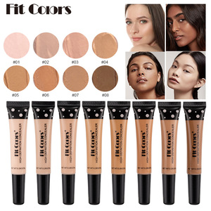 Fit Colors Correcteur Visage Foncé Correcteur Couverture Beige Taches D'acné Dissimuler Cercle Foncé Modifier 8 Couleurs Crème Commerce Assurance Femme - Product Image 2