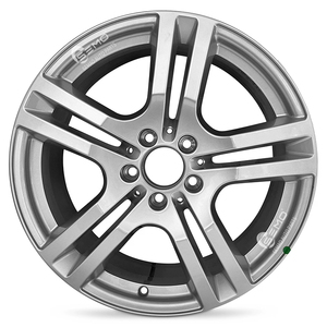 Cerchio 18x7.5J ET53 5x112 Grigio con Finitura Diamantata per <span class=keywords><strong>Mercedes</strong></span> GLA250 GLB35 Classe <span class=keywords><strong>B</strong></span> - Product Image 1