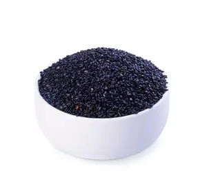 The factory sells healthy black sesame seeds at low prices and export