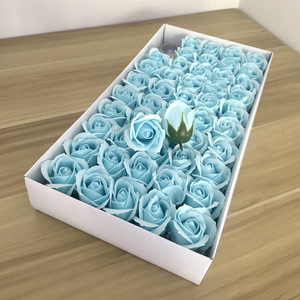 Wedding and Valentin's Day Unique 5cm 4 Layers Soap Roses in Gift Box <strong>Suxing</strong> Rose Bouquet Artificial Rose Head Soap Flower - Product Image 6