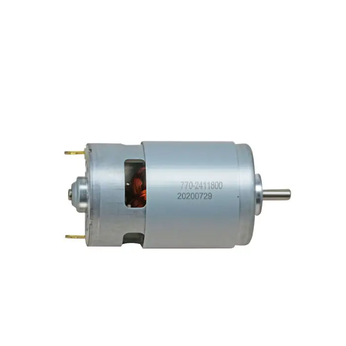 Xinhui 770 25000rpm 300w 고속 모터 dc 12v 24v 36v 스마트 쓰레기통