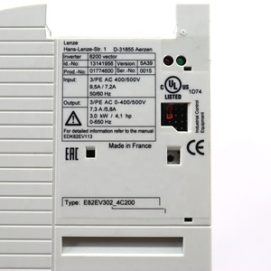จำหน่ายอินเวอร์เตอร์ E82EV302K4C200 ซีรีส์ E82EV กำลังไฟ 22 กิโลวัตต์ 400 โวลต์ AC สำหรับระบบอัตโนมัติในอุตสาหกรรม พร้อมจัดส่ง - Product Image 2
