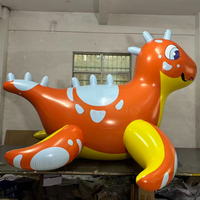 Modèle de dragon gonflable en PVC, dragon de mer gonflable, jouets aquatiques gonflables à chevaucher pour piscine