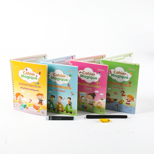 Pháp 3D rãnh Kid thư pháp thư Viết <span class=keywords><strong>New</strong></span> chìm cuốn sách ma thuật cho trẻ em thực hành copybook - Product Image 5
