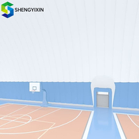 Grande tente dôme sportive gonflable en PVC, climatisation, quatre saisons, imperméable, ouverture automatique rapide pour football et badminton