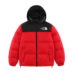 سترة شتوية رجالية فاخرة مستوحاة من الطراز الشمالي مع غطاء للرأس، دافئة ومبطنة بالريش، مع إمكانية تخصيص اللون والشعار - Product Image 2