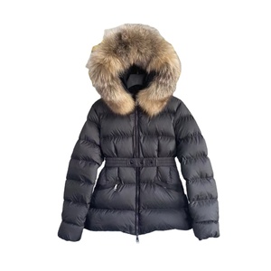 Nouvelle veste d'hiver pour femmes 2026M, en duvet de luxe haut de gamme, à capuche en fourrure moelleuse, imperméable, adaptée aux hommes et aux femmes - Product Image 1
