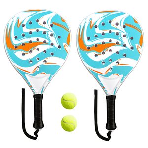 Bền chiếu sáng bãi biển Vợt tennis cho người mới bắt đầu giải trí mái chèo với USB & nylon Net - Product Image 5